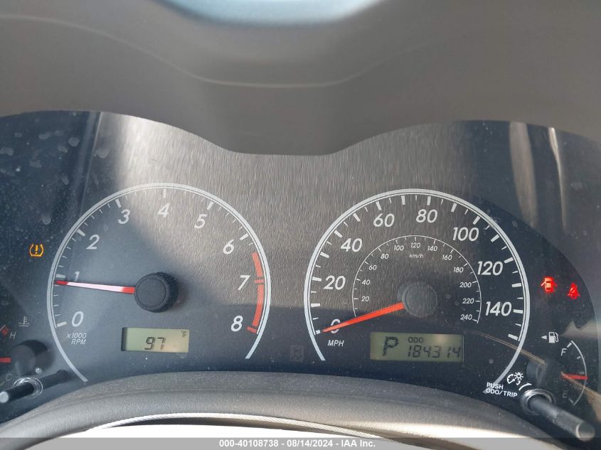 2010 Toyota Corolla S/Le/Xle VIN: 2T1BU4EE5AC515348 Lot: 40108738