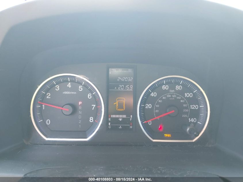 2008 Honda Cr-V Lx VIN: 3CZRE38308G705794 Lot: 40108803