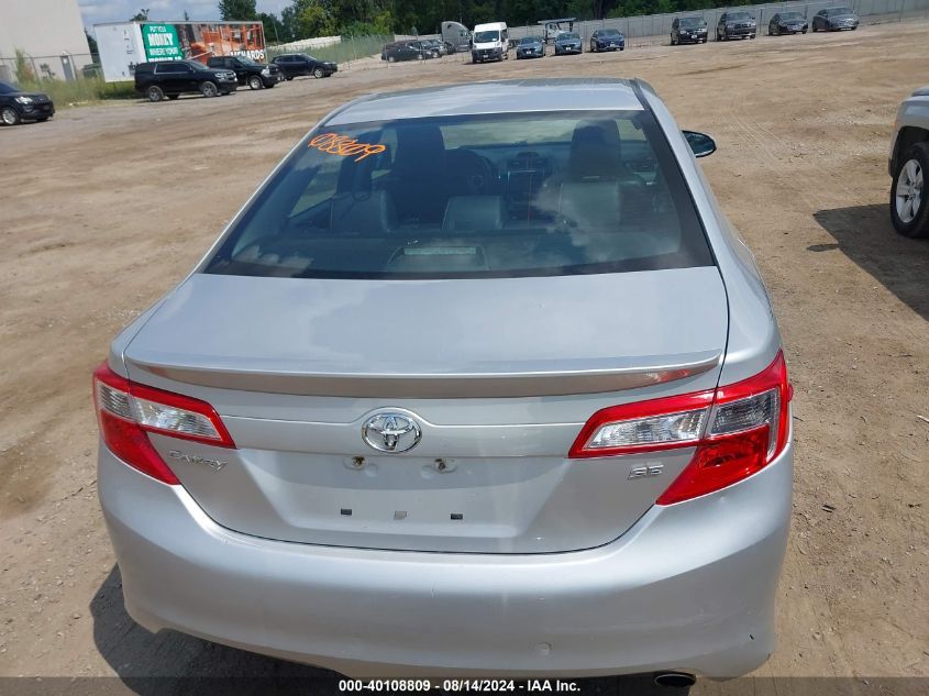 2013 Toyota Camry Se VIN: 4T1BF1FK5DU239169 Lot: 40108809