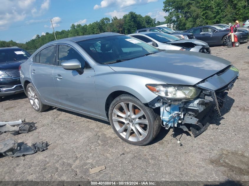 2016 Mazda Mazda6 I Touring VIN: JM1GJ1V57G1425192 Lot: 40108814