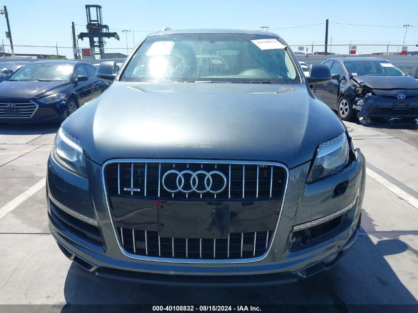 2015 Audi Q7 3.0T Premium VIN: WA1LGAFE4FD002007 Lot: 40108832