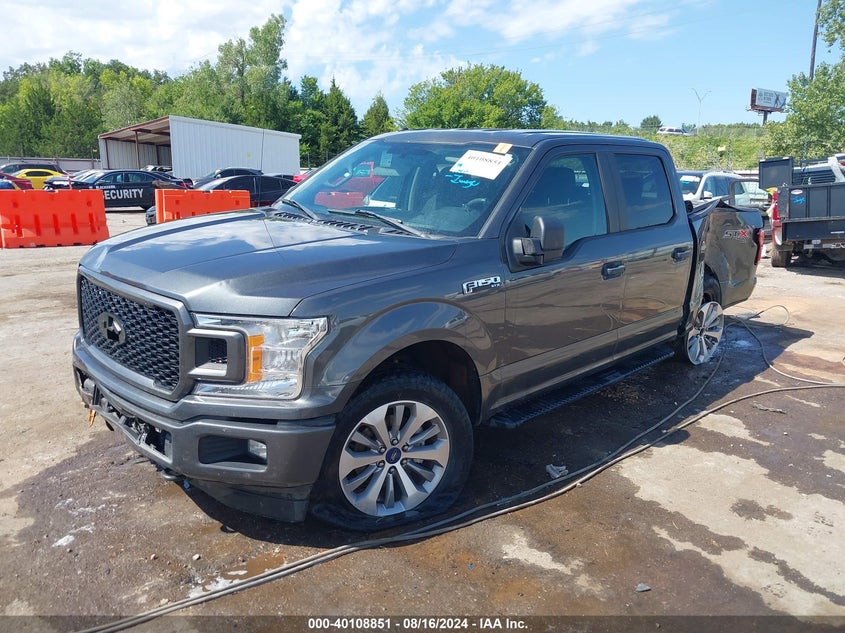 VIN 1FTEW1EP4JKC91575 2018 FORD F-150 XL