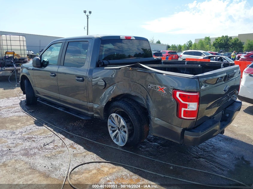 VIN 1FTEW1EP4JKC91575 2018 FORD F-150 XL