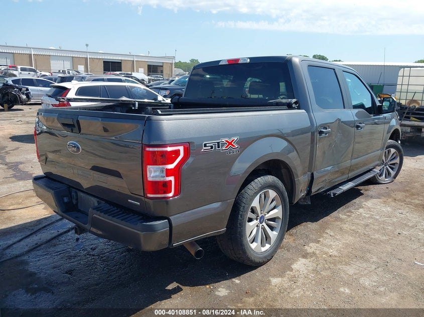 VIN 1FTEW1EP4JKC91575 2018 FORD F-150 XL