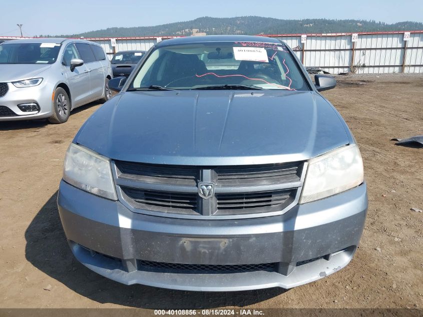 2010 Dodge Avenger Sxt VIN: 1B3CC4FBXAN189167 Lot: 40108856