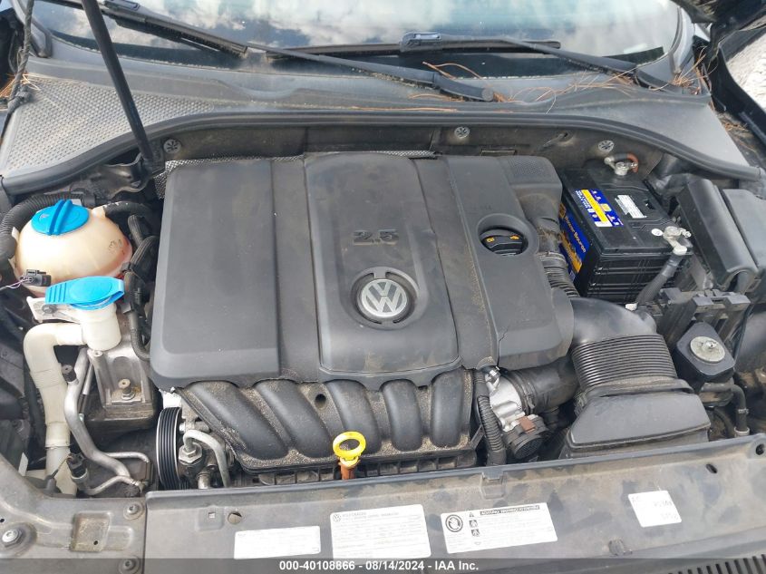 2014 Volkswagen Passat 2.5L Wolfsburg Edition VIN: 1VWAP7A31EC007169 Lot: 40108866