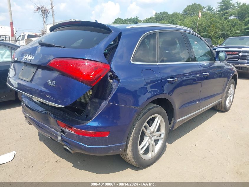 2016 Audi Q5 2.0T Premium VIN: WA1L2AFP3GA036409 Lot: 40108867