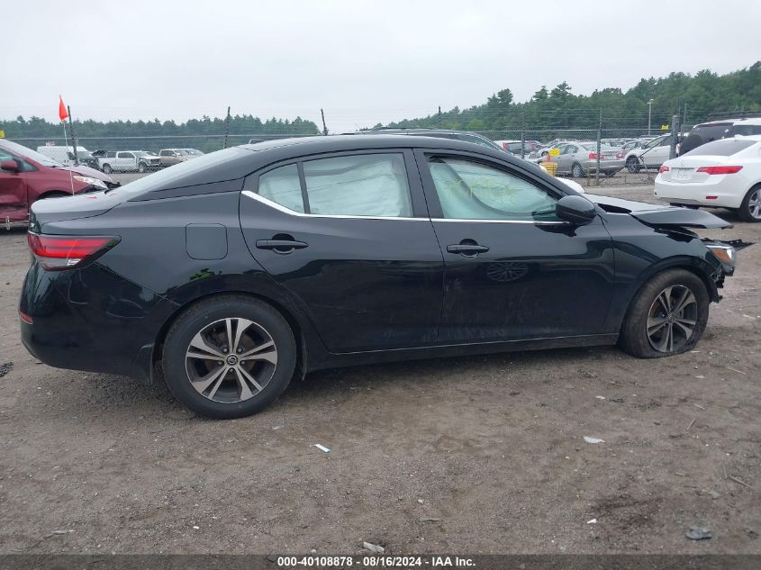 2020 Nissan Sentra Sv Xtronic Cvt VIN: 3N1AB8CV1LY285292 Lot: 40108878