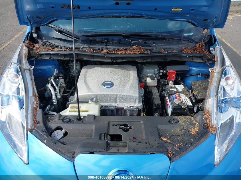 2013 Nissan Leaf Sl VIN: 1N4AZ0CP8DC408369 Lot: 40108892