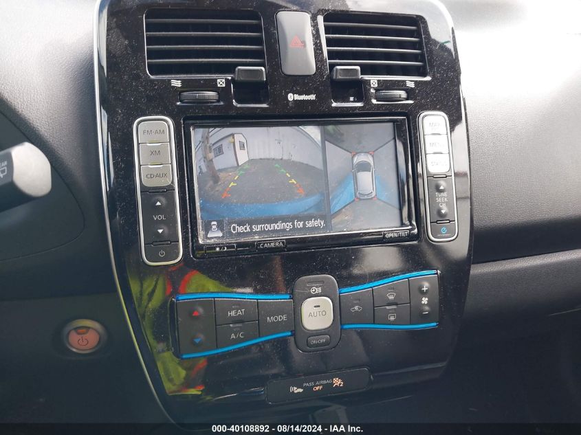 2013 Nissan Leaf Sl VIN: 1N4AZ0CP8DC408369 Lot: 40108892