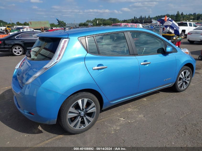 2013 Nissan Leaf Sl VIN: 1N4AZ0CP8DC408369 Lot: 40108892