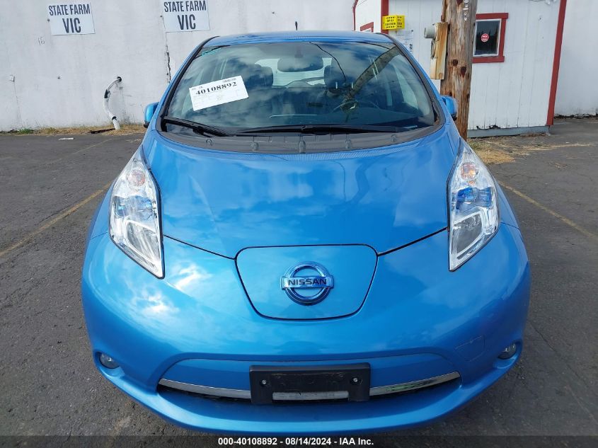 2013 Nissan Leaf Sl VIN: 1N4AZ0CP8DC408369 Lot: 40108892