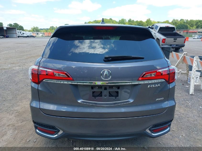 2017 Acura Rdx Technology Acurawatch Plus Packages/W/Technology Package VIN: 5J8TB4H54HL004904 Lot: 40108918