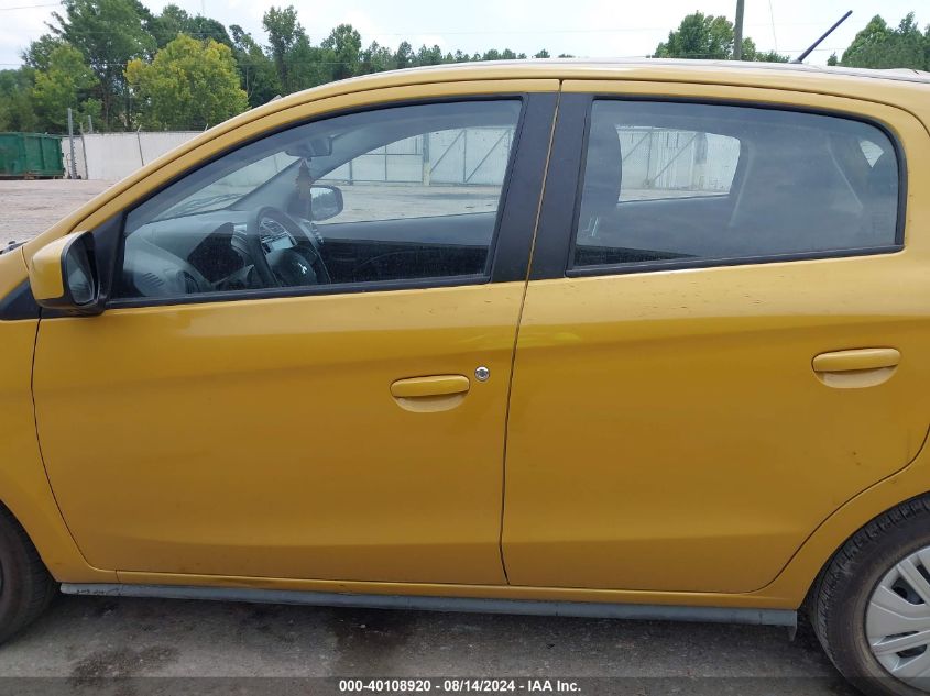 2024 Mitsubishi Mirage Es/Le VIN: ML32AUHJ1RH007034 Lot: 40108920