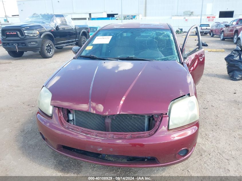 2007 Mitsubishi Galant Es VIN: 4A3AB36F77E035320 Lot: 40108929