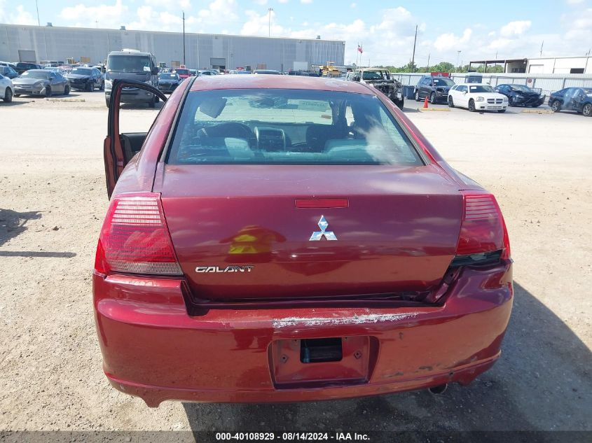 2007 Mitsubishi Galant Es VIN: 4A3AB36F77E035320 Lot: 40108929