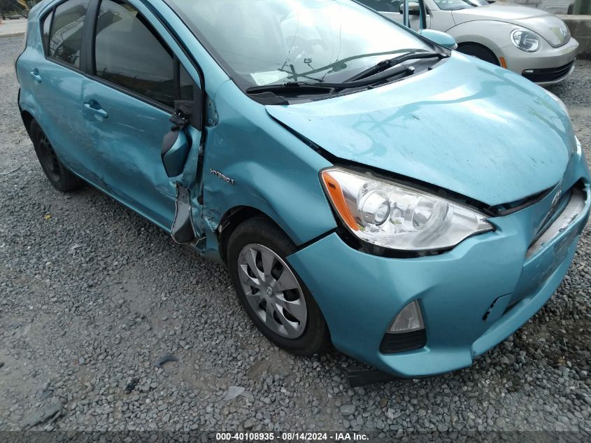 JTDKDTB38E1083264 2014 Toyota Prius C Two