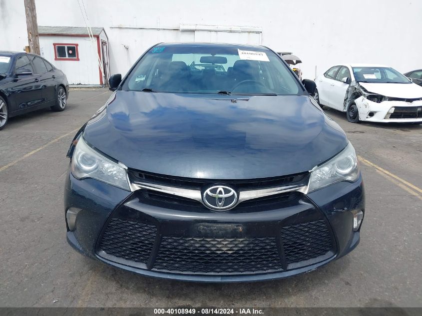 2016 Toyota Camry Se VIN: 4T1BF1FK4GU202053 Lot: 40108949