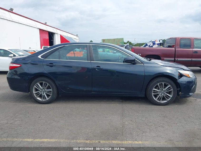 2016 Toyota Camry Se VIN: 4T1BF1FK4GU202053 Lot: 40108949