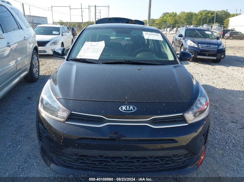 2021 Kia Rio S VIN: 3KPA24AD4ME393649 Lot: 40108960