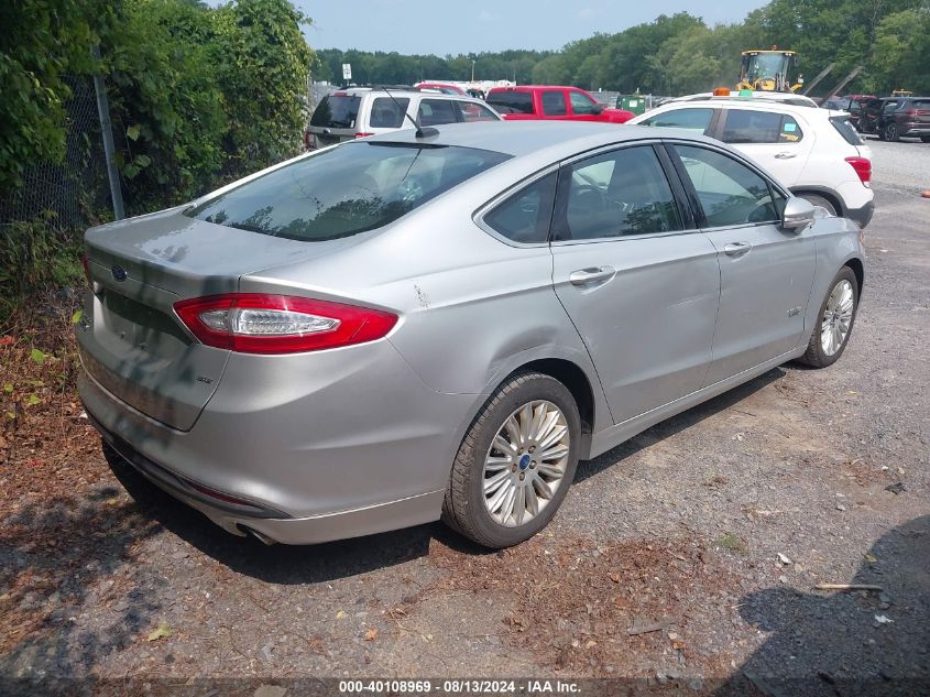 2013 Ford Fusion Energi Se Luxury VIN: 3FA6P0PU2DR251810 Lot: 40108969