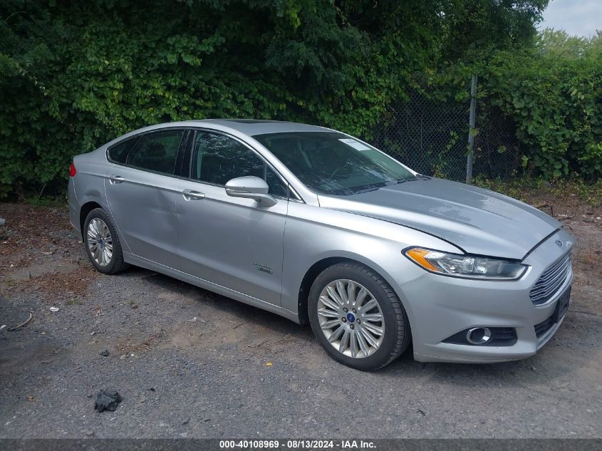 2013 Ford Fusion Energi Se Luxury VIN: 3FA6P0PU2DR251810 Lot: 40108969