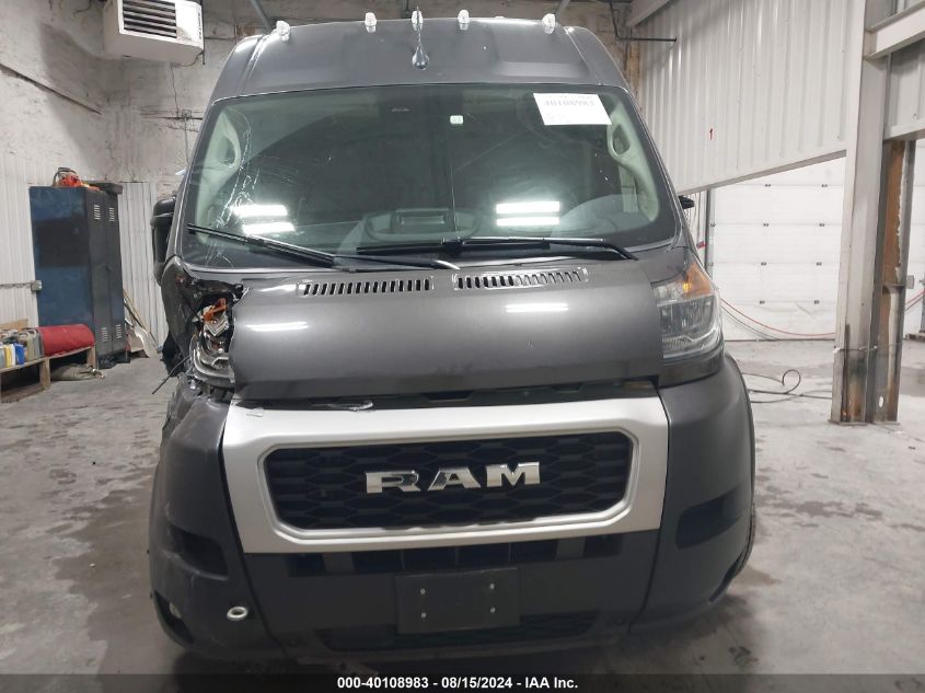 2022 Ram Promaster 2500 High Roof 136 Wb VIN: 3C6LRVCG3NE110152 Lot: 40108983