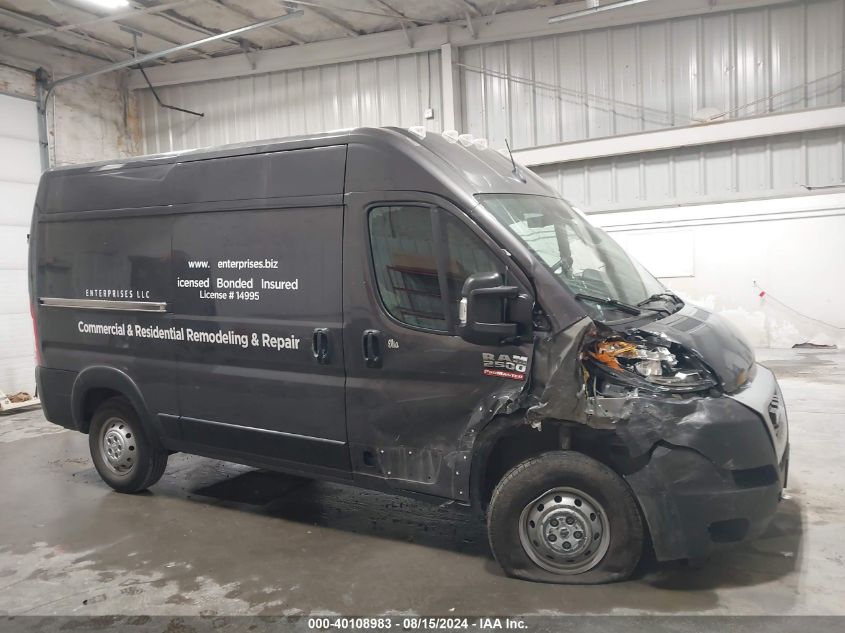 2022 Ram Promaster 2500 High Roof 136 Wb VIN: 3C6LRVCG3NE110152 Lot: 40108983