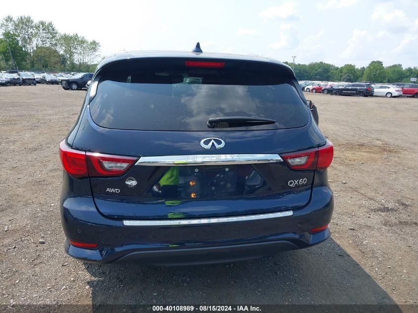 2020 Infiniti Qx60 Luxe Awd VIN: 5N1DL0MM9LC518578 Lot: 40108989