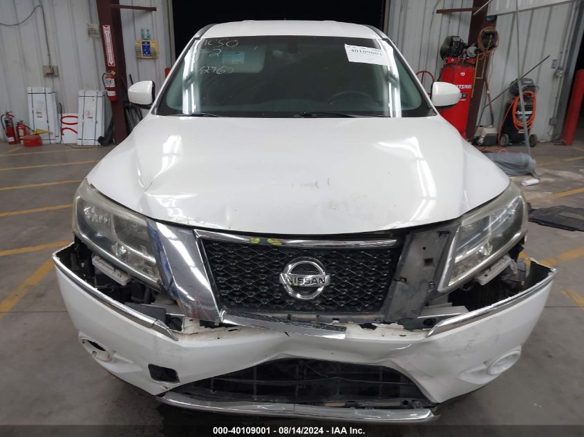 2014 Nissan Pathfinder S VIN: 5N1AR2MM2EC607263 Lot: 40109001