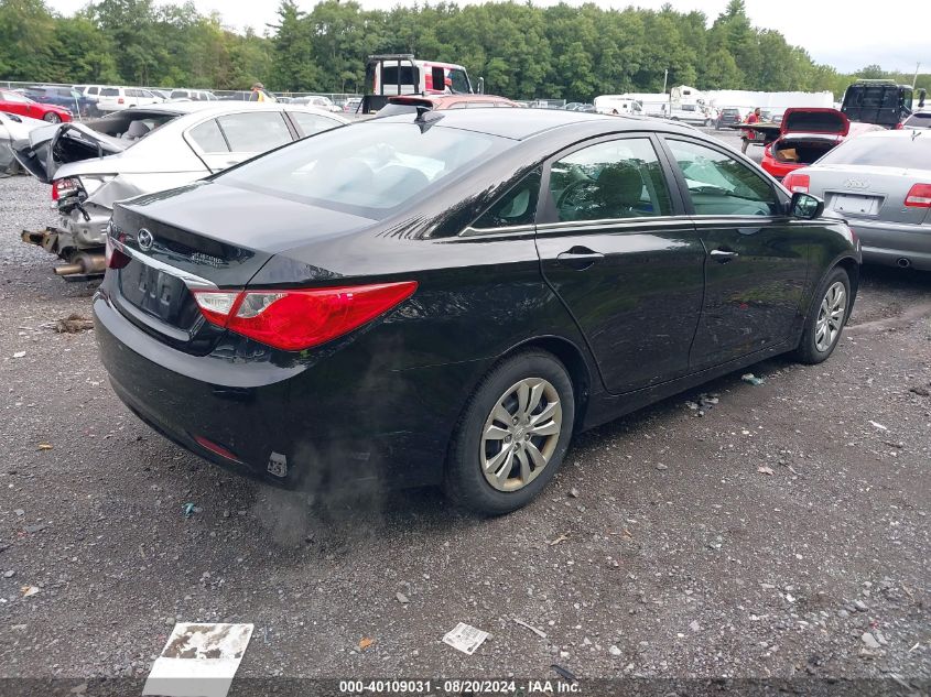 2012 Hyundai Sonata Gls VIN: 5NPEB4AC7CH447996 Lot: 40109031