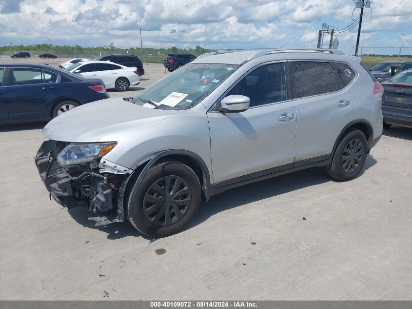 KNMAT2MT8GP615361 2016 NISSAN ROGUE - Image 2