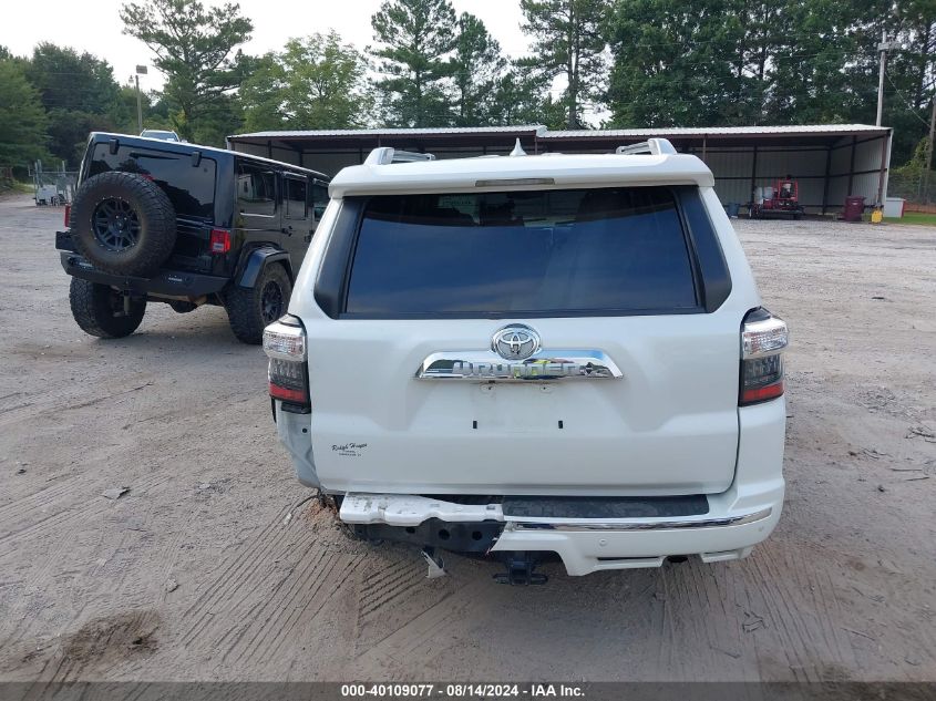 2018 Toyota 4Runner Limited VIN: JTEZU5JR1J5166369 Lot: 40109077