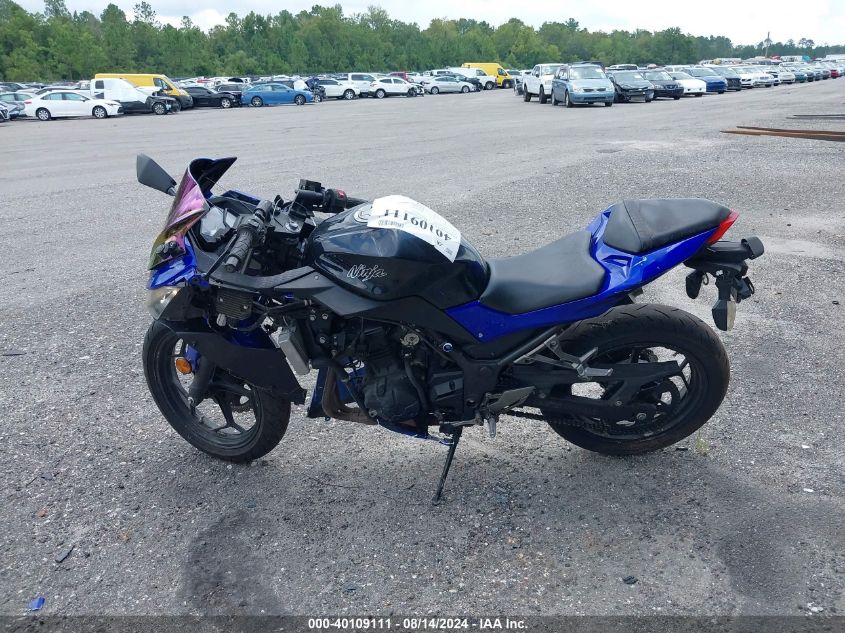 2014 Kawasaki Ex300 B VIN: JKAEX8B13EA006523 Lot: 40109111