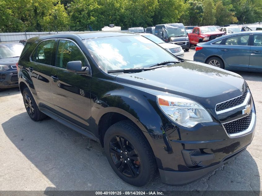 2014 Chevrolet Equinox Ls VIN: 2GNALAEK6E6241238 Lot: 40109125