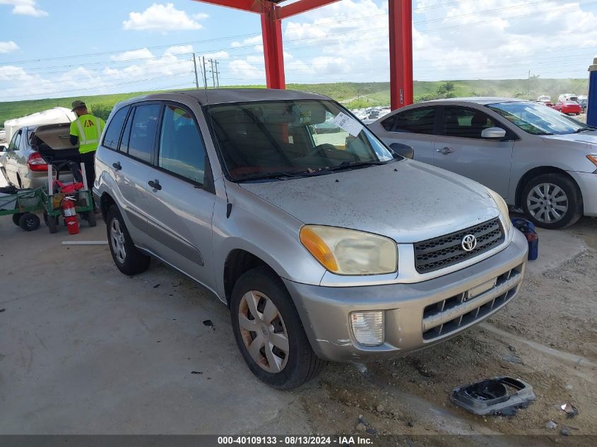 2003 Toyota Rav4 VIN: JTEGH20V230105430 Lot: 40109133