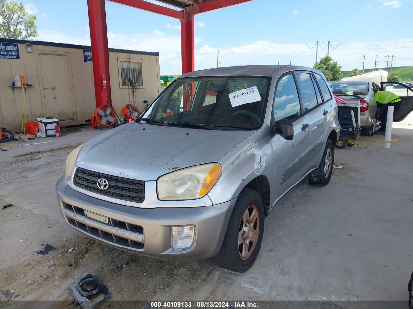 2003 Toyota Rav4 VIN: JTEGH20V230105430 Lot: 40109133