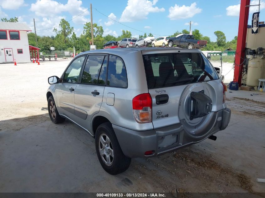 2003 Toyota Rav4 VIN: JTEGH20V230105430 Lot: 40109133