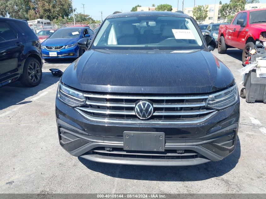 2022 VOLKSWAGEN TIGUAN S - 3VV1B7AX4NM119601