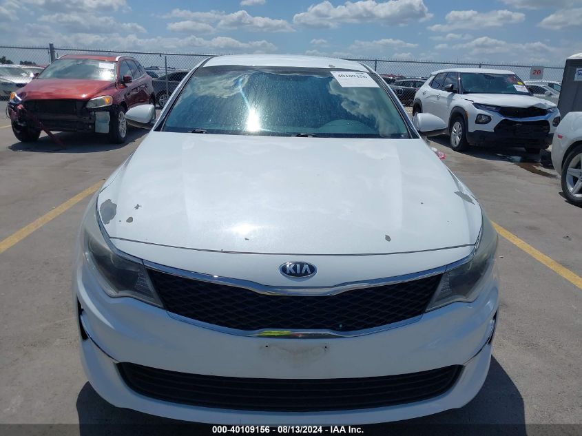 2016 Kia Optima Lx VIN: 5XXGT4L30GG026643 Lot: 40109156