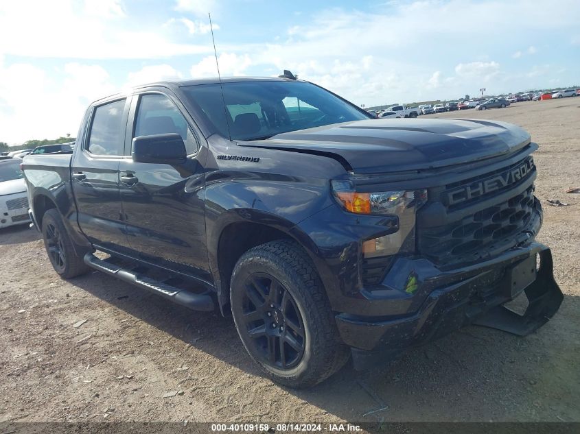 2023 Chevrolet Silverado 1500 4Wd Short Bed Custom VIN: 3GCPDBEK8PG123284 Lot: 40109158