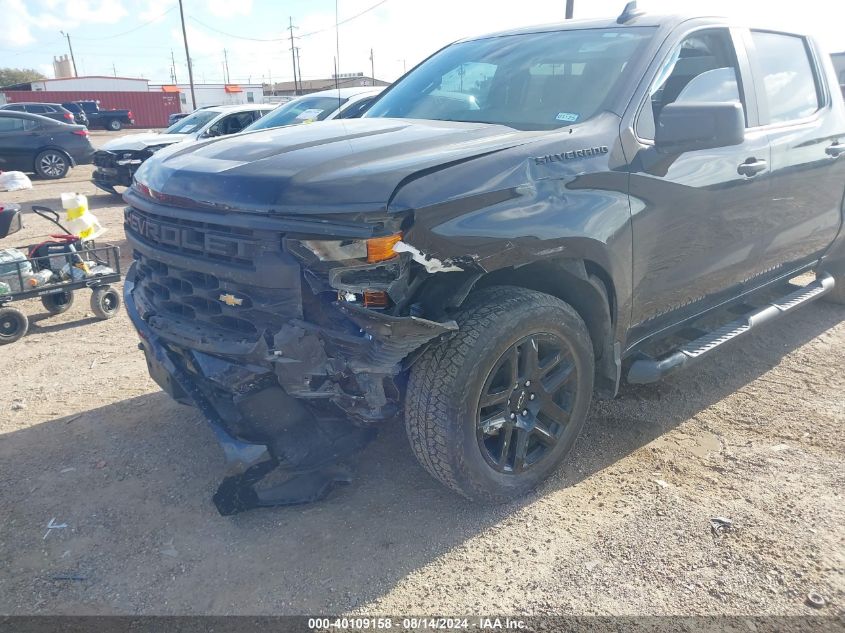 2023 Chevrolet Silverado 1500 4Wd Short Bed Custom VIN: 3GCPDBEK8PG123284 Lot: 40109158