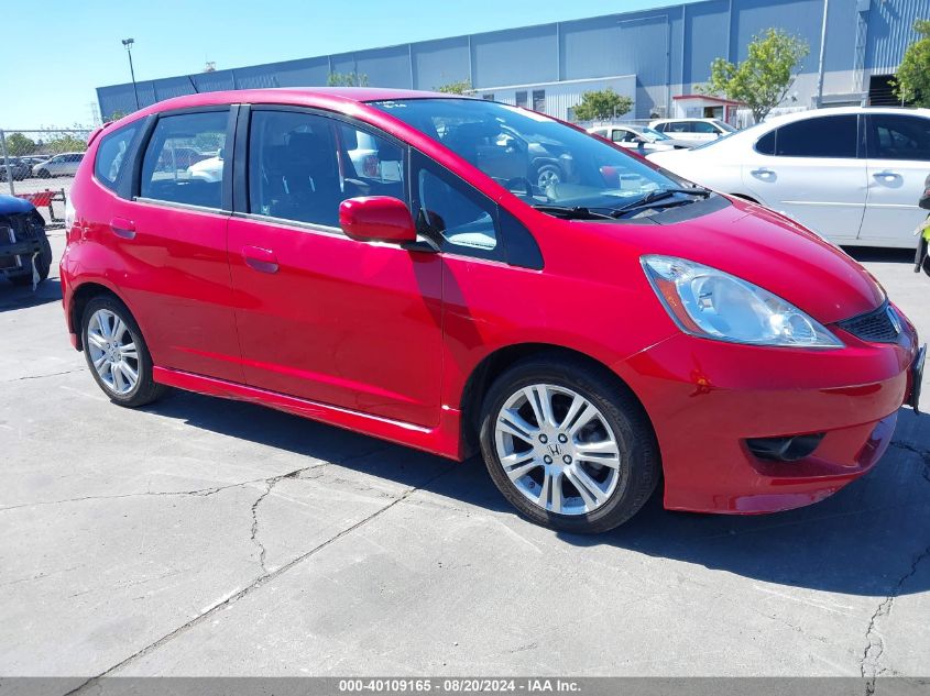 2009 Honda Fit Sport VIN: JHMGE88439S011614 Lot: 40109165