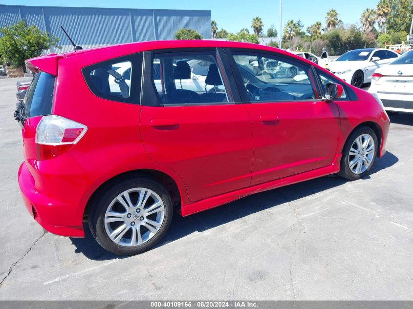 2009 Honda Fit Sport VIN: JHMGE88439S011614 Lot: 40109165