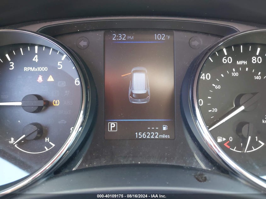 2020 Nissan Rogue Sv Fwd VIN: JN8AT2MT5LW040592 Lot: 40109175