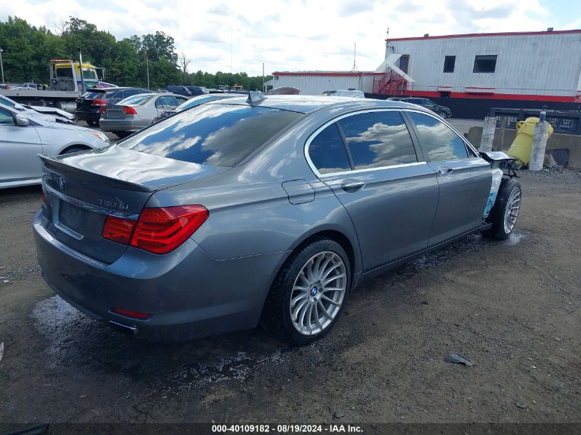 2012 BMW 750Li VIN: WBAKB8C55CDX20865 Lot: 40109182