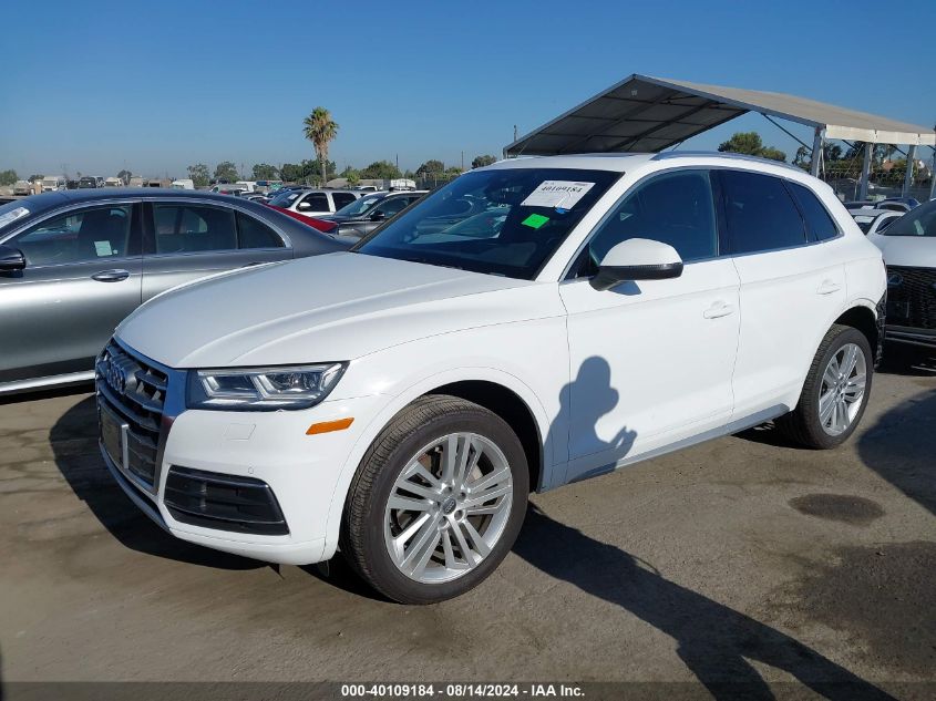 WA1BNAFY2J2021865 2018 AUDI Q5 - Image 2