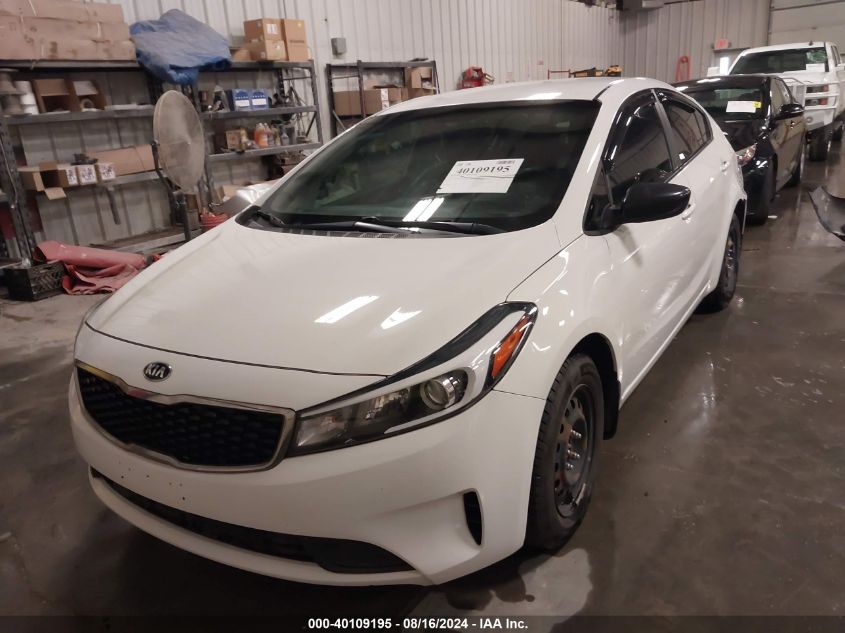 2017 Kia Forte Lx VIN: 3KPFK4A7XHE011100 Lot: 40109195