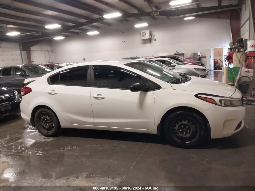 2017 Kia Forte Lx VIN: 3KPFK4A7XHE011100 Lot: 40109195