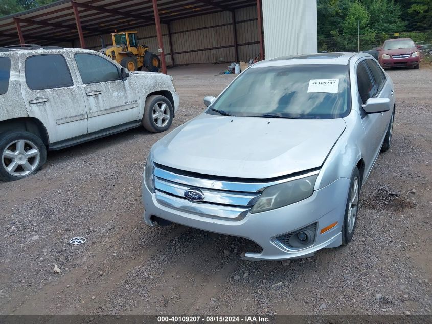 2012 Ford Fusion Sel VIN: 3FAHP0JG9CR246338 Lot: 40109207